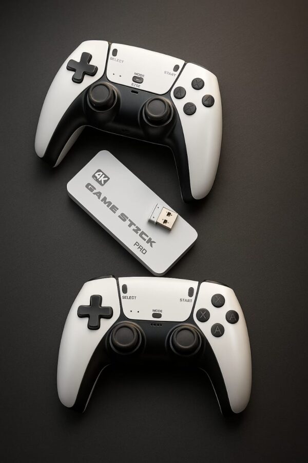 2.4G Wireless Controller Game Stick – Plug & Play with 64GB TF Card