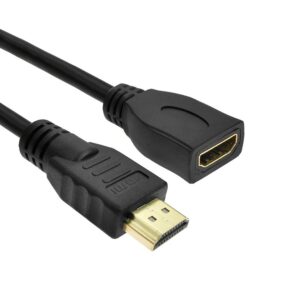 HDMI Male To Female Extension 0.3m