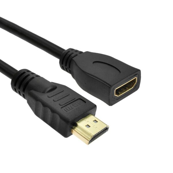 HDMI Male To Female Extension 0.3m