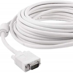 VGA Cable Male To Male OD 8MM 10m