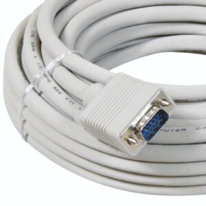 VGA Cable Male To Male OD 8MM 15m