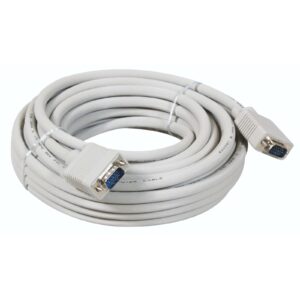 VGA Cable Male To Male OD 8MM 20m