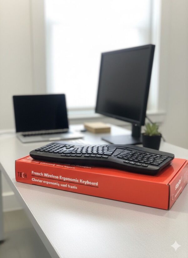 Staples TECH Wireless Ergonomic Keyboard