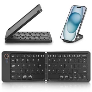 B023 11-Inch Foldable & Rechargeable Bluetooth Keyboard