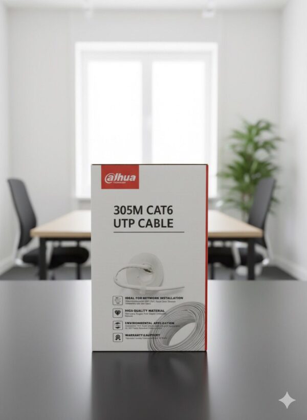 Dahua CAT.6 UTP DJ (OD) 36-300yd – White