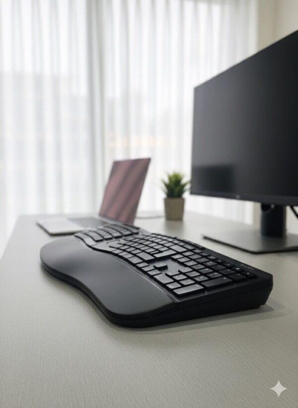 Staples TECH Wireless Ergonomic Keyboard - Image 3
